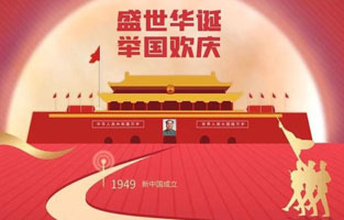 祖国华诞喜迎到，举国上下齐欢笑。各族人民高歌唱，国泰民安起舞跳。世界志强辉煌耀，国富民福生活号。和谐团结建设搞，花团锦簇喜乐陶。在此，TIKTOK色板2.4.1电气恭祝祖国万岁，繁荣昌盛！